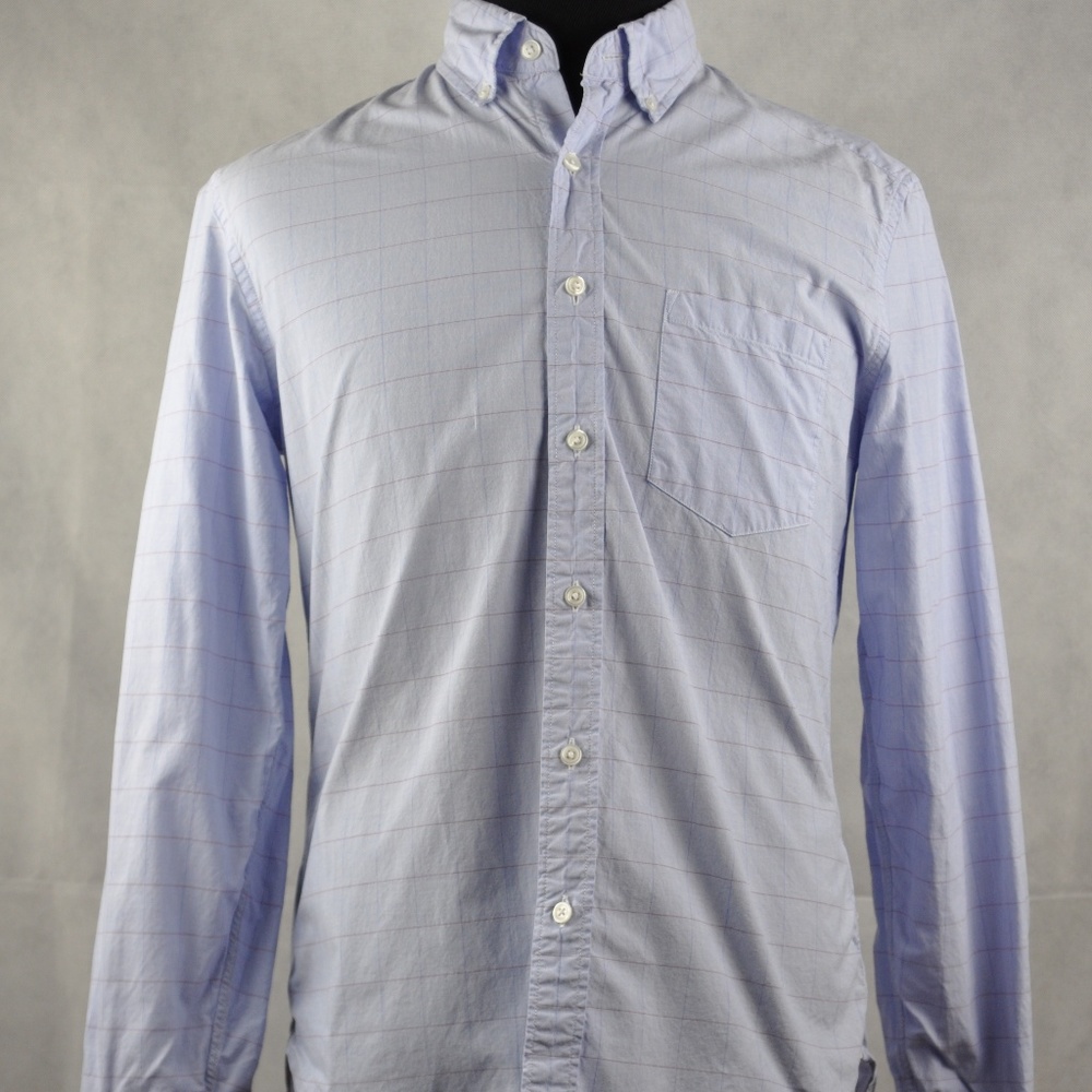 J Crew Shirt Slim Fit Long Sleeve Button Size M